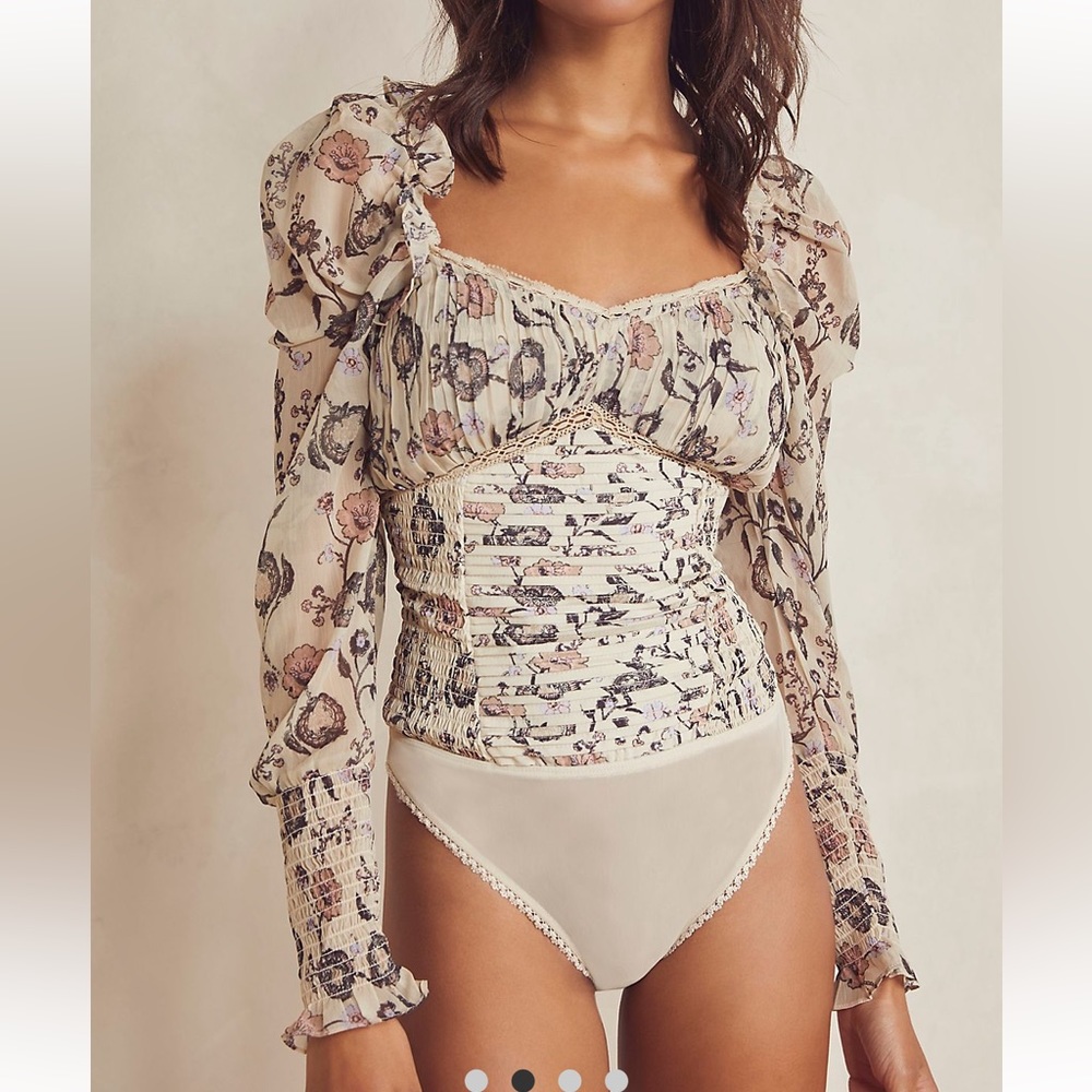 NWOT People Brunch Date Bodysuit.